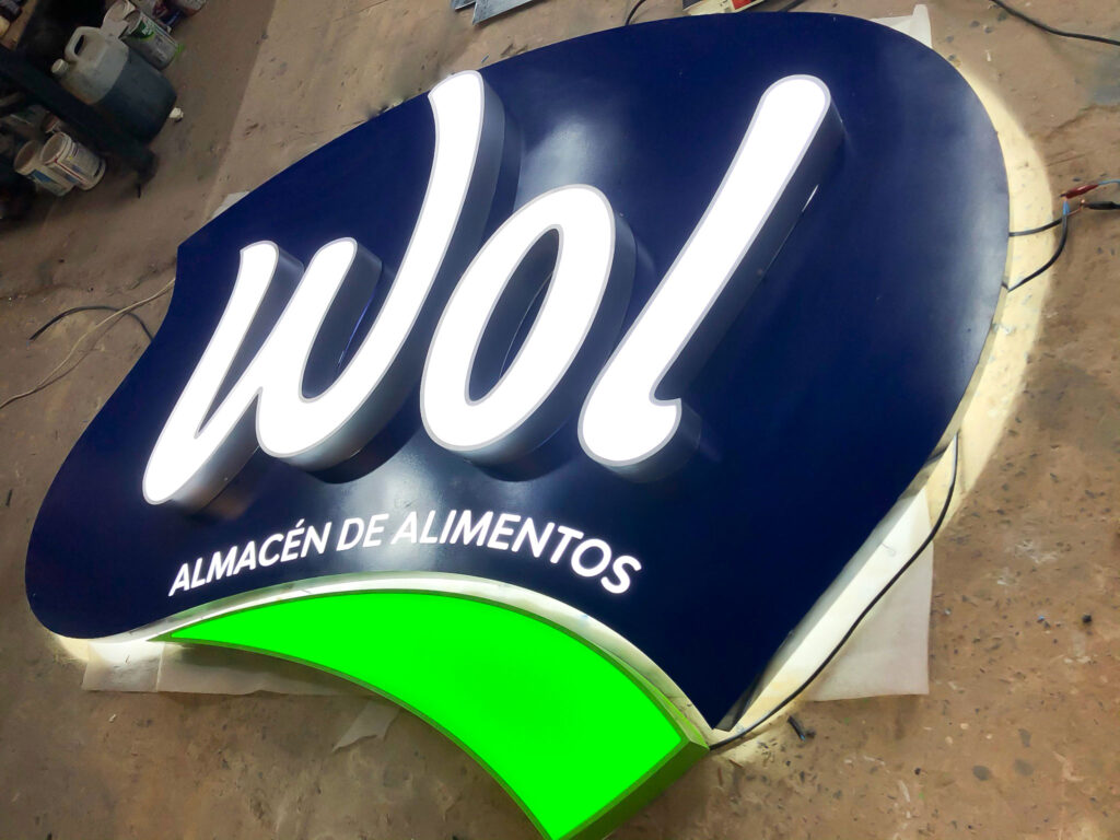 Cartel luminoso